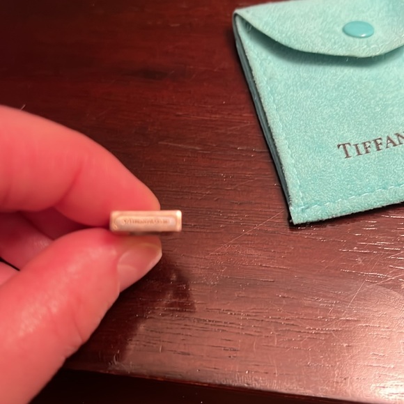 Tiffany & Co. Letter J initial padlock love  charm pendant silver - Picture 3 of 15